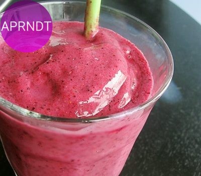 batido de fresa